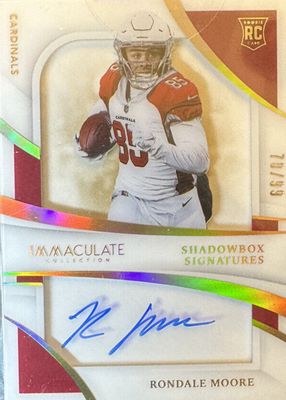 2021 Immaculate #ISS-RM Immaculate Rookie Shadowbox Signatures (/99)