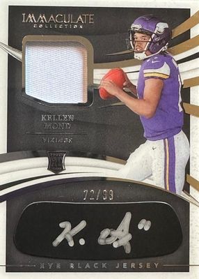 2021 Immaculate #REB-KM Immaculate Rookie Eye Black Jersey Autographs (/99)