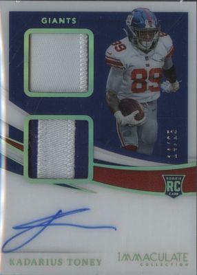 2021 Immaculate #ISP-KT Immaculate Rookie Signature Patches - Gold /25