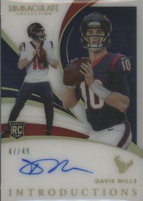 2021 Immaculate #II-DM Immaculate Introductions Autographs (/49)