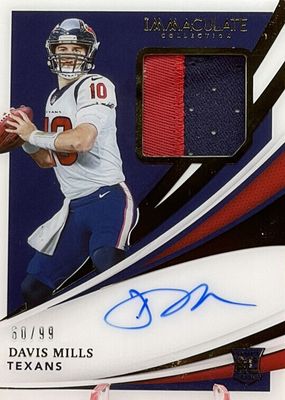 2021 Immaculate #123 Rookie Patch Auto /99