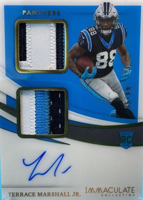 2021 Immaculate #ISP-TM Immaculate Rookie Signature Patches (/99)