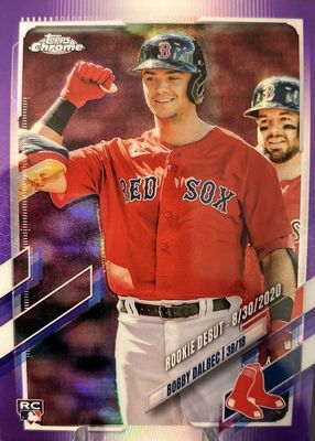 2021 Topps Chrome Update #USC23 Rookie Debut - Purple Refractor