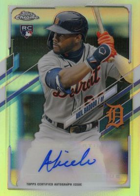 2021 Topps Chrome Update #CUSA-ABA Autographs