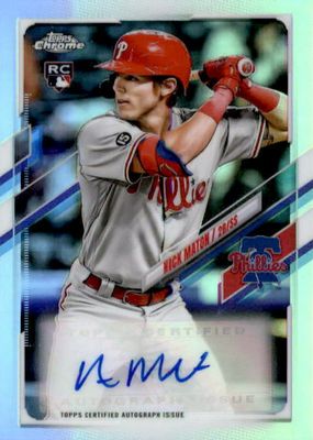 2021 Topps Chrome Update #CUSA-NM Autographs