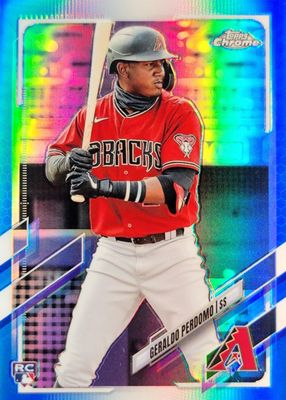 2021 Topps Chrome Update #USC66 Blue Refractor /199