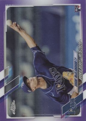 2021 Topps Chrome Update #USC85 Rookie Debut - Purple Refractor