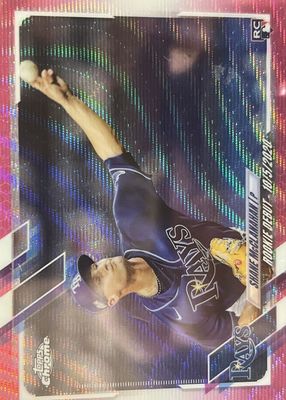 2021 Topps Chrome Update #USC85 Rookie Debut - Pink Wave Refractor