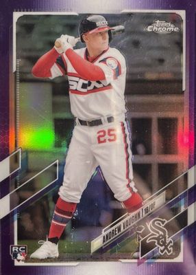 2021 Topps Chrome Update #USC72 Purple Refractor