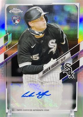 2021 Topps Chrome Update #CUSA-AV Autographs