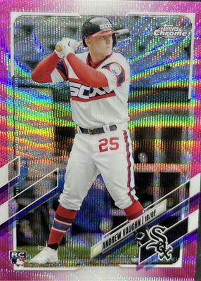 2021 Topps Chrome Update #USC72 Pink Wave Refractor