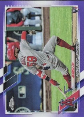 2021 Topps Chrome Update #USC40 Rookie Debut - Purple Refractor