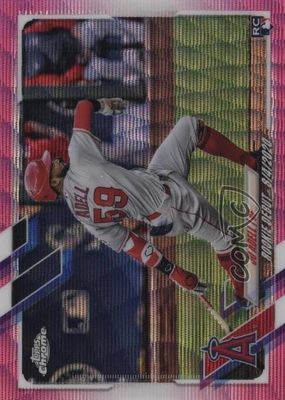 2021 Topps Chrome Update #USC40 Rookie Debut - Pink Wave Refractor