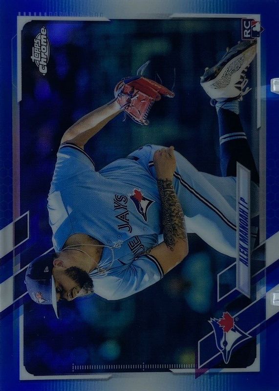 2021 Topps Chrome Update #USC65 Blue Refractor /199