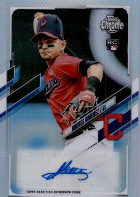 2021 Topps Chrome Update #CUSA-AG Autographs