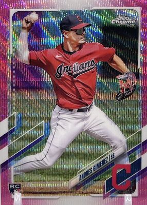 2021 Topps Chrome Update #USC33 Pink Wave Refractor