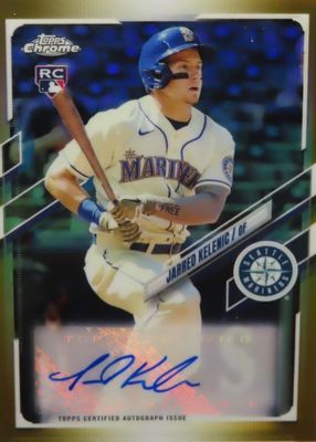 2021 Topps Chrome Update #CUSA-JK Autographs - Gold Refractor /50