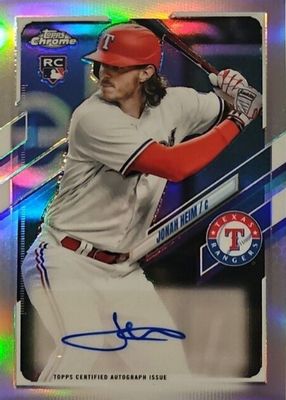 2021 Topps Chrome Update #CUSA-JHE Autographs