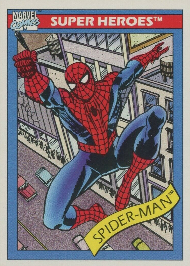 Spider-Man 1990 Impel Marvel Universe #29 Base Price Guide