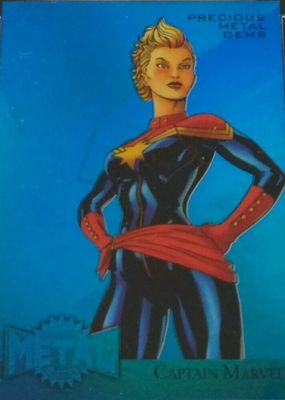 2015 Fleer Retro #7 Precious Metal Gems Blue /50