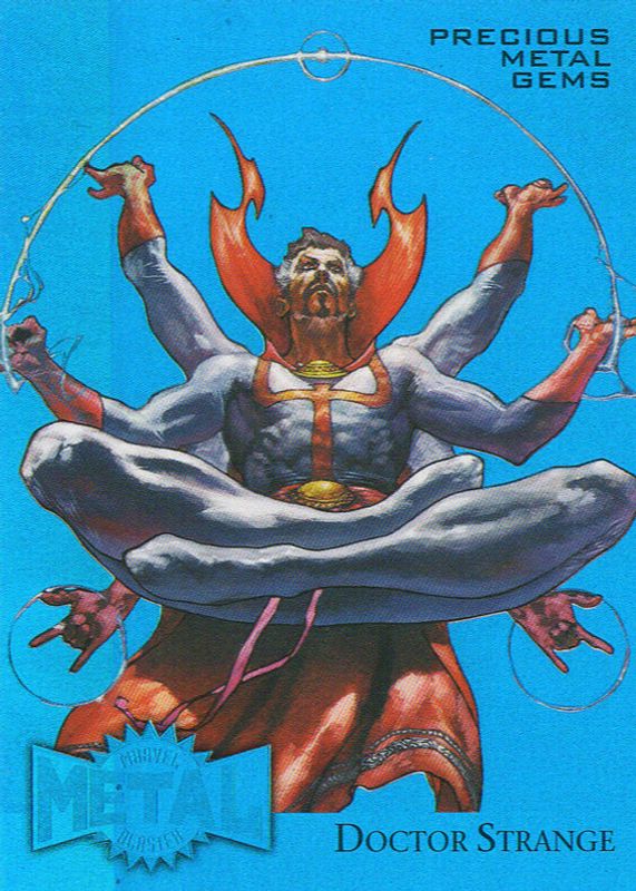 Doctor Strange 2015 Fleer Retro #13 Precious Metal Gems Blue /50 SGC 10