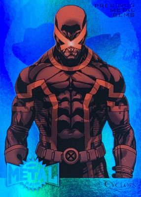 2015 Fleer Retro #8 Precious Metal Gems Blue /50