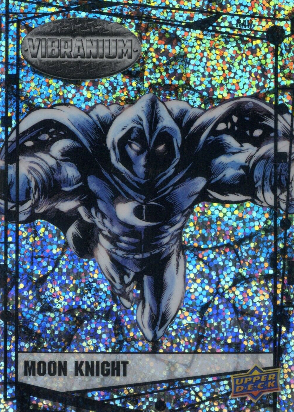 2015 Marvel Vibranium 【Moon Knight】50枚限定 Moon Knight 2015 Upper Deck Marvel Vibranium #58 Raw Vibranium