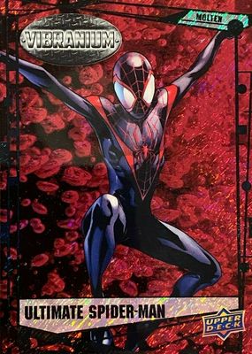 2015 Upper Deck Marvel Vibranium #79 Molten Vibranium /299 (Miles Morales)