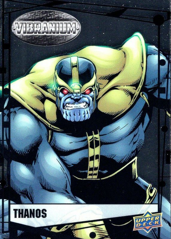 Thanos 2015 Upper Deck Marvel Vibranium #15 Base RAW