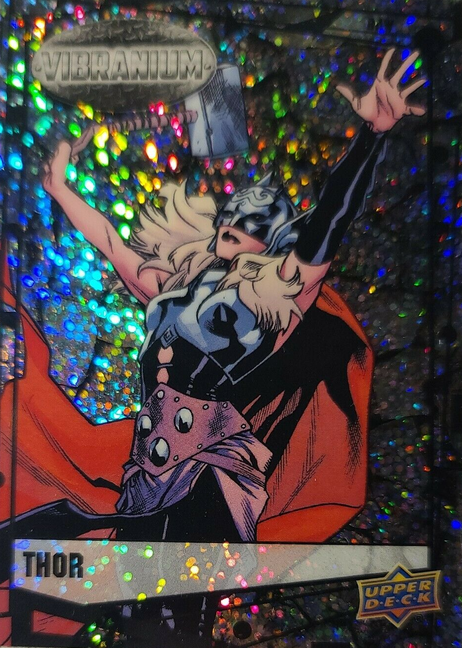 その他 THOR 2021 UPPERDECK MARVEL  2021-22 Upper Deck Marvel Annual Thor Blue Foil | eBay