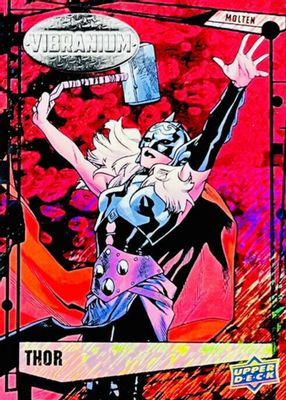 2015 Upper Deck Marvel Vibranium #31 Molten Vibranium /299