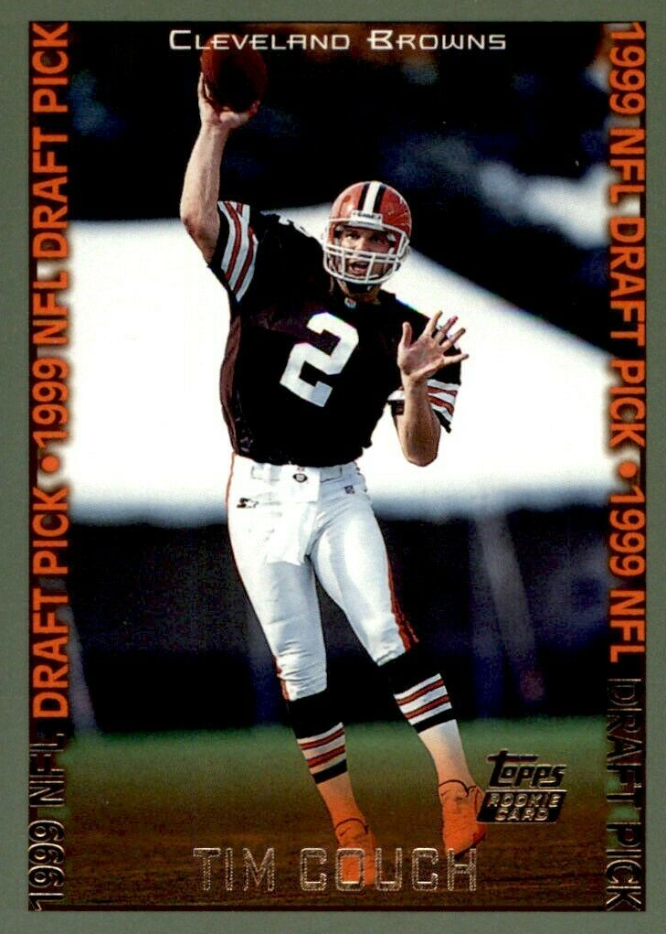 NFL◆アメリカンフットボール◆QB◆TIM COUCH◆サイン入りカード TIM COUCH 2000 Upper Deck Ultimate Victory Parallel Silver #22