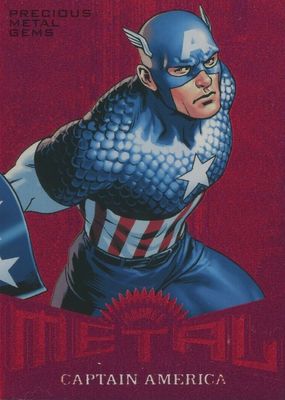 2017 Fleer Ultra Spider-Man #MM45 Precious Metal Gems Red /99