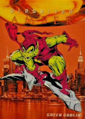 2017 Fleer Ultra Spider-Man #PA7 Preserved Amber City Scape /15