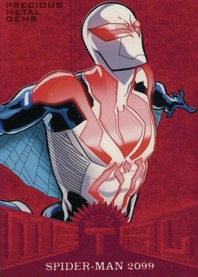 Spider-Man 2099 2021 SkyBox Marvel Metal Universe Spider-Man