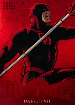 2017 Fleer Ultra Spider-Man #MM48 Precious Metal Gems Red /99