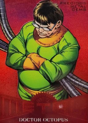 2017 Fleer Ultra Spider-Man #MM7 Precious Metal Gems Red /99