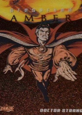 2017 Fleer Ultra Spider-Man #PA6 Preserved Amber Black & White /175