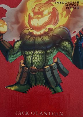 2017 Fleer Ultra Spider-Man #MM36 Precious Metal Gems Red /99