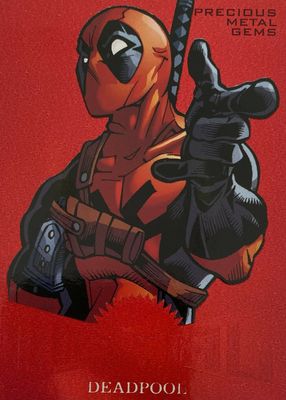 2017 Fleer Ultra Spider-Man #MM12 Precious Metal Gems Red /99