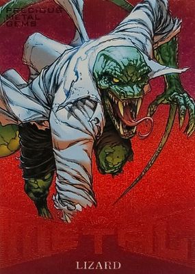 2017 Fleer Ultra Spider-Man #MM24 Precious Metal Gems Red /99