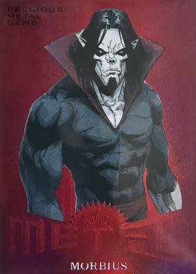 2017 Fleer Ultra Spider-Man #MM28 Precious Metal Gems Red /99