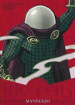 2017 Fleer Ultra Spider-Man #MM39 Precious Metal Gems Red /99