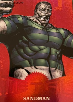 2017 Fleer Ultra Spider-Man #MM15 Precious Metal Gems Red /99