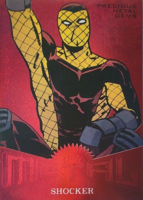 2017 Fleer Ultra Spider-Man #MM2 Precious Metal Gems Red /99