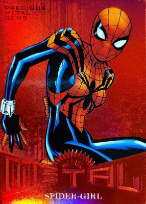 2017 Fleer Ultra Spider-Man #MM26 Precious Metal Gems Red /99