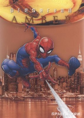 2017 Fleer Ultra Spider-Man #PA30 Preserved Amber City Scape /15