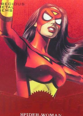 2017 Fleer Ultra Spider-Man #MM9 Precious Metal Gems Red /99