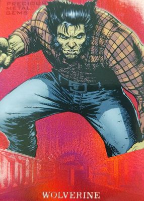 2017 Fleer Ultra Spider-Man #MM33 Precious Metal Gems Red /99