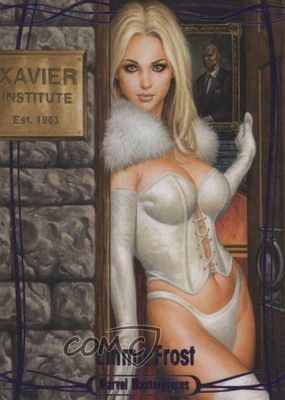 2016 Upper Deck Marvel Masterpieces #35 Epic Purple Foil /199